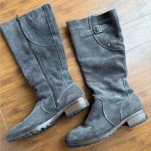 Merona Grey Suede Boots